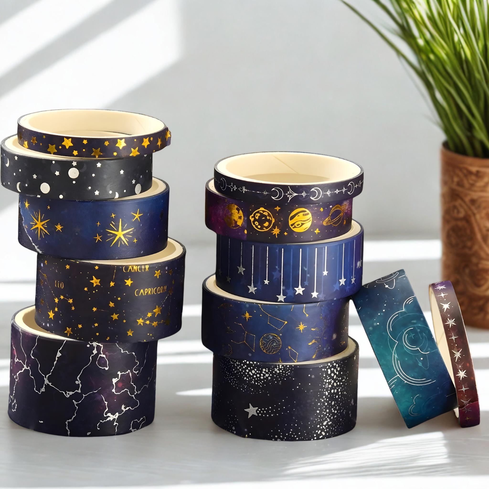 Decorative Washi Tape for Journaling & Crafts