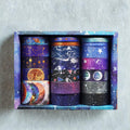 19-roll Celestial Galaxy Washi Tape Set, 19 Rolls Space Theme Journaling Crafts