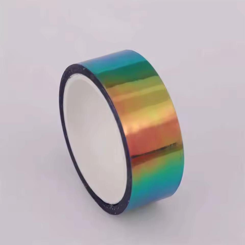 Holographic Washi Tape | Iridescent Metallic Decorative Tape for Journaling, Party Favors, and Gift Wrapping