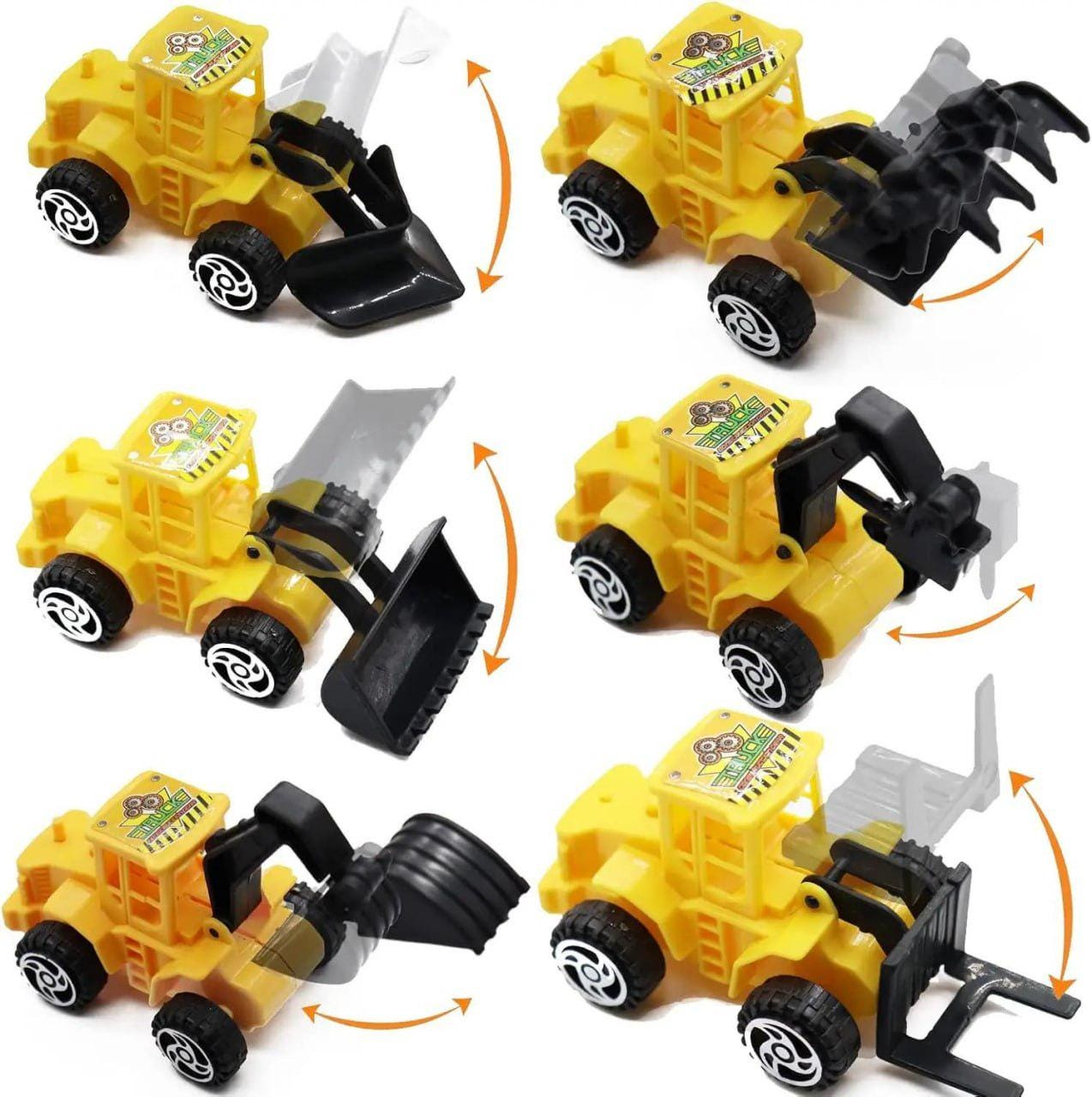 Construction Cake Topper Set: Excavator & Dump Truck Birthday Party