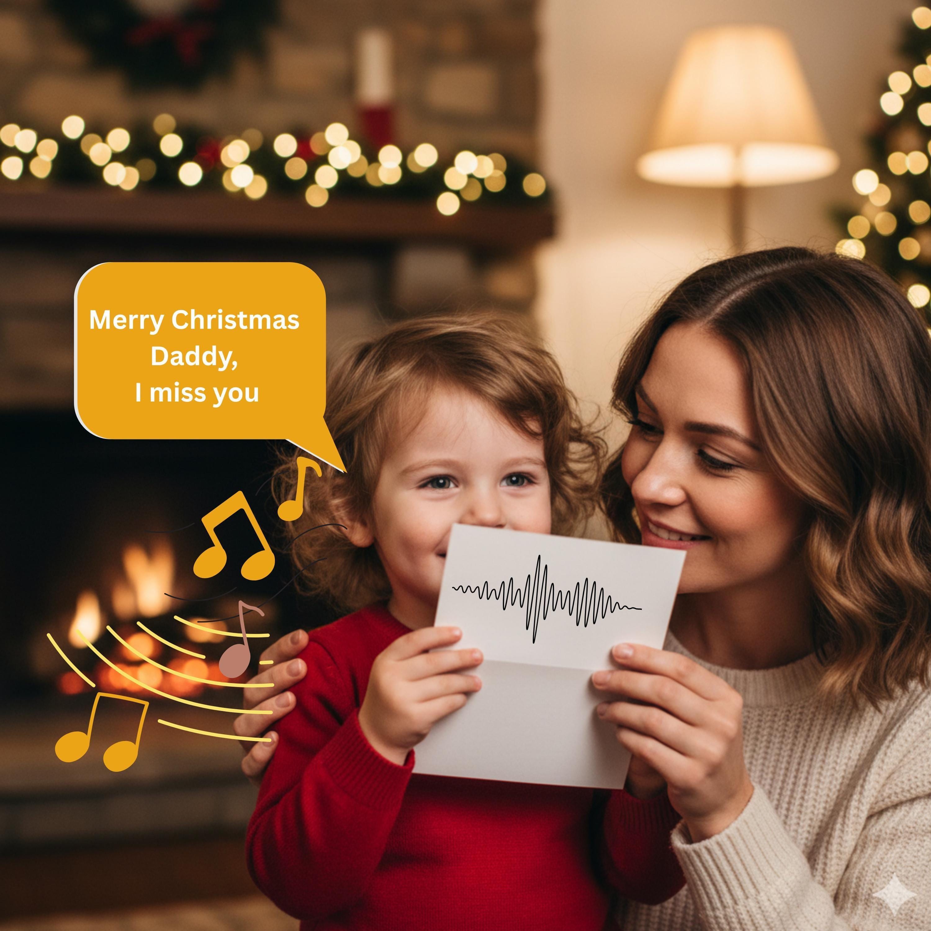 Recordable Audio Card | 30 Sec Custom Voice Keepsake