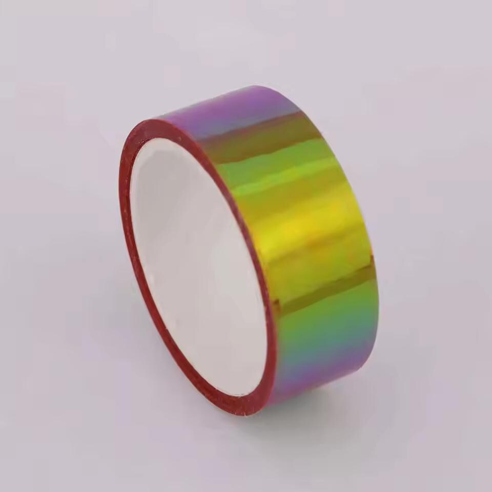 Holographic Washi Tape | Iridescent Metallic Decorative Tape for Journaling, Party Favors, and Gift Wrapping